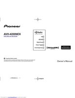 Pioneer AVH4200NEX Car Audio System Operating Manual